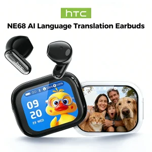 HD Screen Wireless Earphones Bluetooth Music Earbuds