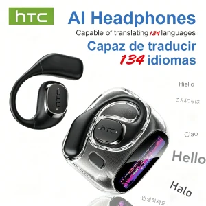 HD Screen Wireless Earphones Bluetooth Music Earbuds
