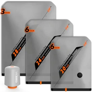 Rechargeable Wireless Pump Travel Storage Bags Set