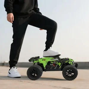 High-speed remote-controlled car, off-road vehicle.
