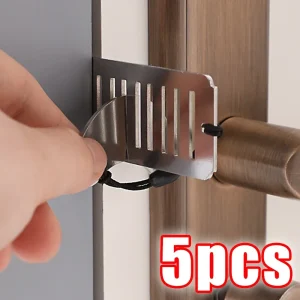 Portable Door Lock Travel Security Extra Lock for Privacy and Safety.