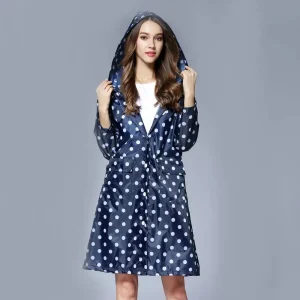Fashion Windproof Waterproof Raincoat for Men & Women Lightweight Breathable Hiking Travel Poncho Outdoor Cycling Rain Gear