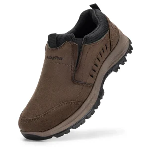 Men's Slip-On Shoes Loafers For Casual Wear Lightweight Comfortable With Arch Support Insoles For All-Day Comfort