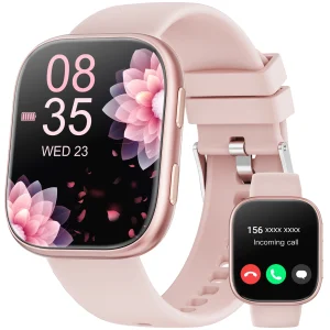 2026 Smart Watch Men 1.83" HD Screen Bluetooth Call 100+ Sports Modes Heart Rate Monitor Waterproof Fitness Tracker For Android iOS